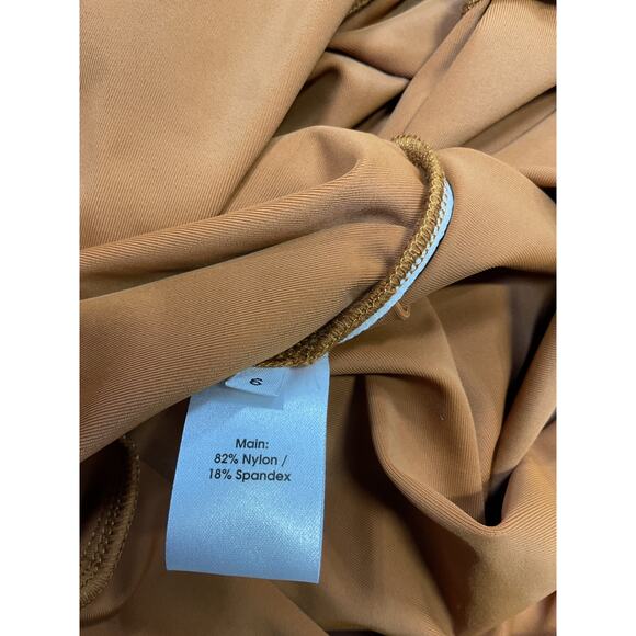 Alex Perry 'Patton' Brown Ruched Mini Skirt Size 2 - Picture 5 of 5